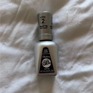 Sally Hansen matte finish top coat nail polish